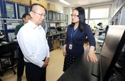 区委书记深入调研我区重点功能区生物工程技术开发建设